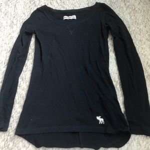 Abercrombie long sleeve navy tee